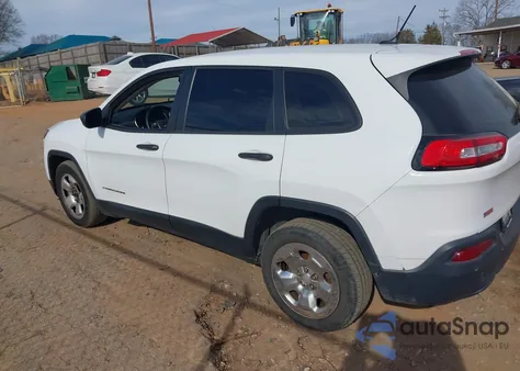 2016 Jeep Cherokee Sport из США, поврежденный, VIN 1C4PJLAB5GW280860